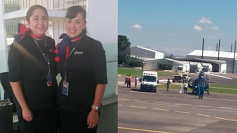la aerolinea ha dejado en claro que "todo el personal está debidamente capacitado" (Foto: @karita_71)