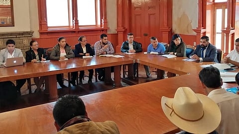 García Cansino también se reunirá con el titular de Bienestar para evitar irregularidades en los programas federales (Foto: Especial)