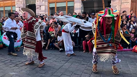 El trabajo de los artistas michoacanos fue ovacionado en Zacatecas (Foto: SeCultura Morelia)