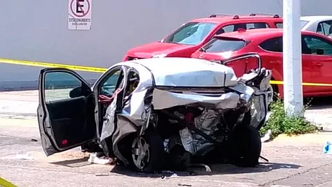 La Fiscalía también investigará quién era el acompañante de Maleck durante el accidente (Foto: @SanCadilla)