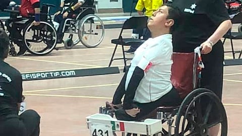 (Foto Facebook: Asociación Michoacana de Deportistas con Parálisis Cerebral A.C.)