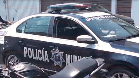 El delincuente utilizó un arma de fuego para atemorizar a la
víctima
(Foto: RED 113)