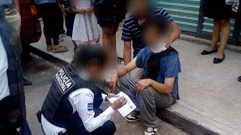 El jovene se identificó como Marcos S., de 22 años de edad (Foto: RED113)