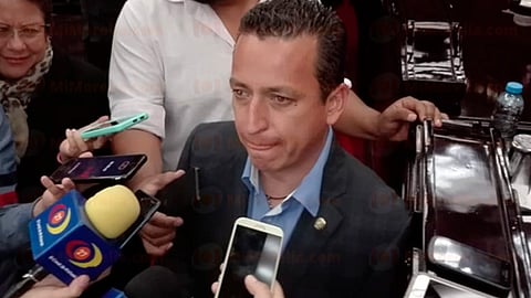 Antonio Salas se pronunció orgullo de pertenecer a Acción Nacional (Foto: Sayra Casillas)
