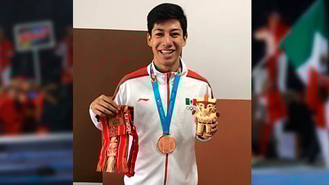 El joven de 18 años de edad, tuvo un gran estreno de sus primeros Juegos Panamericanos
(Foto: Especial/Cortesía)