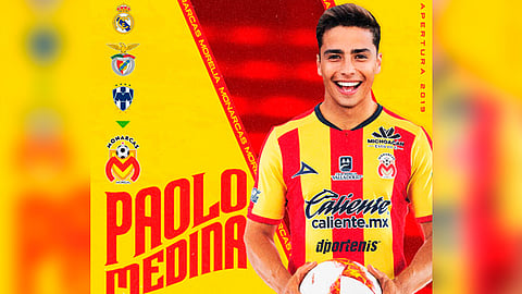 Paolo Medina arribó al fútbol mexicano en el 2018 con los Rayados de Monterrey
(Foto: Cortesía)