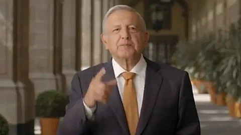 El Presidente inicia con la frase "no es para presumir, pero soy un hombre de palabra"(Foto: captura de pantalla)