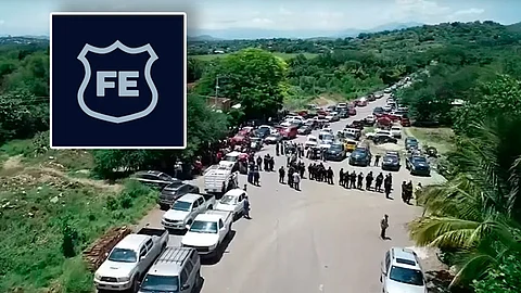 La Fiscalía Estatal (FE) inició una carpeta de investigación por un enfrentamiento entre grupos delictivos ocurrido en las inmediaciones del municipio de Tepalcatepec, Michoacán (Foto: Captura de pantalla/Especial)