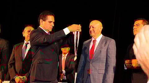 El ex diputado local, actual coordinador de asesores del despacho del gobernador, planteó la necesidad de una sólida política ambiental con recursos y proyectos de largo plazo (Foto: Cortesía)