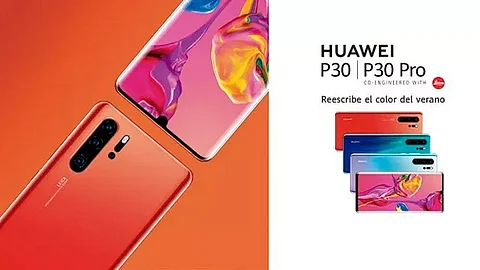 Este color es la única diferencia con relación a otros P30 Pro (Foto: @HuaweimobileMX)