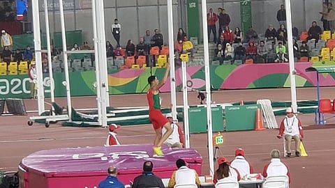 El mexicano no pudo superar los 2.28 m del canadiense (Foto: @CONADE)