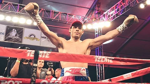 Julio César Jr. había señalado que se retiraría en el mundo del boxeo si perdía (Foto: Twitter @ESPNBoxeo)