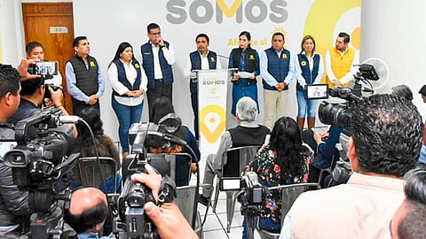 "Se reparte “dinero fácil” entre un segmento de la ciudadanía que busca verdaderos espacios de desarrollo y una educación fomentada en la cultura del esfuerzo" (Foto: FB/PRD Michoacán)