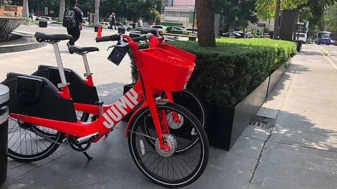 Jump la nueva alternativa de movilidad (Foto: Twitter @gabysun)