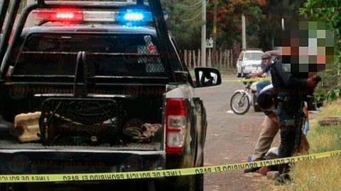 Fue identificado por sus deudos como Manuel Ismael
G., de 39 años de edad
(Foto: RED 113)