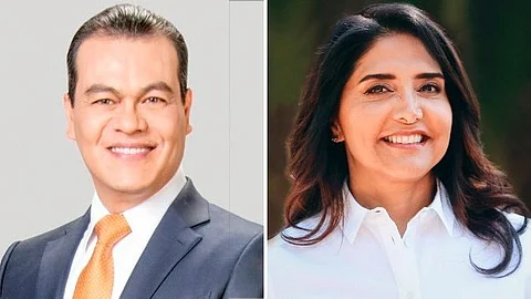 Alejandra Barrales fue presidenta del PRD (Foto: @JuanZepeda_/@Ale_BarralesM)