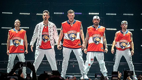 Con los 5 integrantes, una de las boybands más importantes llega a Latinoamérica (Foto: Twitter Backstreet boys)