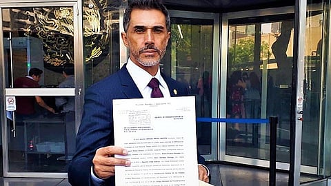 También presentó una queja ante la Contraloría Interna y el Comité de Ética de la Cámara de Diputados (Foto: @SergioMayerb)