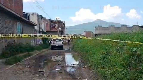 El área ya fue acordonada
(Foto: RED 113)