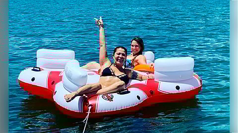 Compartió el momento de unas merecidas vacaciones en su cuenta de Instagram
(Foto: Instagram/laguzmanmx)