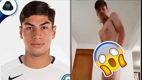 Aparece completamente desnudo (Foto: Especial)