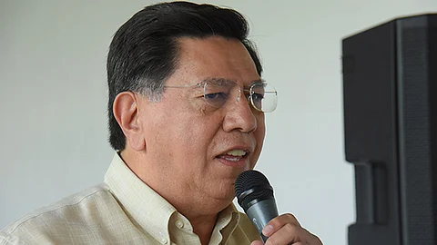Jesús Reyna desarrolló un amplio diálogo con los asistentes (Foto Cortesía)