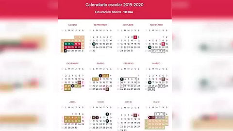 Tendrá 190 días efectivos de clases para educación básica (Foto: captura de pantalla)