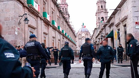 Listo dispositivo de seguridad para resguardar fiesta patrias
(Foto: ssp.michoacan.gob.mx/)