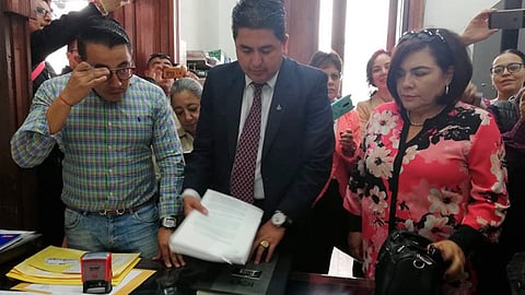 “Presuntamente no se dio así, se llevó a cabo a través de una licitación estatal" (Foto: Sayra Casillas)