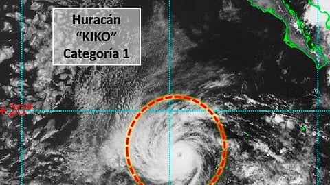 Debido a su ubicación y trayectoria no representa riesgo para México (Foto: conagua.gob)