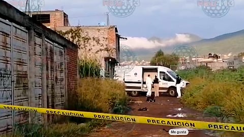 El cuerpo presenta lesiones de bala
(Foto: RED 113)