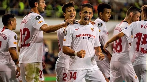 Por ahora, el Sevilla comparte el Grupo A de la Europa League (Foto: @SevillaFC)