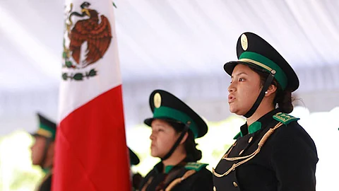 Gesta de Niños Héroes nos recuerda que México es país de valores , señaló alumna del Cecfor (Foto Cortesía)