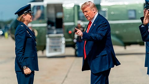 Sus asesores le dijeron que es ilegal disparar a migrantes (Foto: @WhiteHouse)