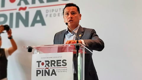 Esta mañana, Torres Piña rindió su Primer Informe Legislativo (Foto: Cortesía)