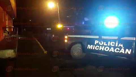 Aparentemente personas armadas a bordo de un vehículo fueron quienes dispararon (Foto: RED 113)