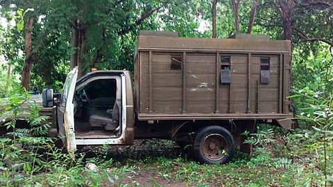 Fue en la localidad de Los Alacranes donde fueron aseguradas varias camionetas
(Foto: Cortesía)