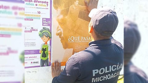 La dependencia se comprometió a prevenir los delitos y mantener la seguridad de los michoacanos (Foto Cortesía)