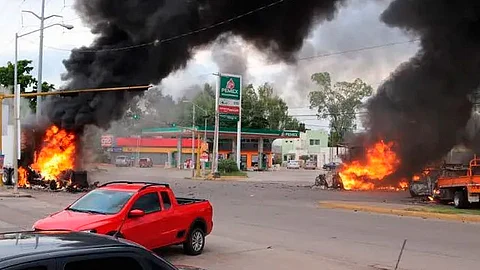 En dicho comunicad también agradecen al “gobierno de Andrés Manuel López Obrador que haya ordenado la liberación de Ovidio Guzmán” (Foto: @multiforoalicio)