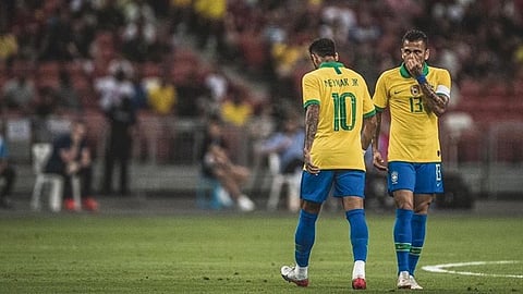 Brasil no ha podido tener victorias en los cuatro amistosos que disputó (Foto: @neymarjr)