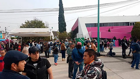 La CNTE convocó este miércoles a las 9:00 de la mañana a una manifestación en oficinas centrales de la SEE
(Foto: FB/
CNTE Michoacán)