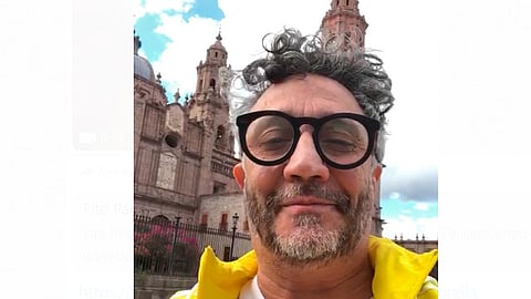 Fito grabró un video en la plaza Melchor Ocampo (Fotograma: Cortesía)