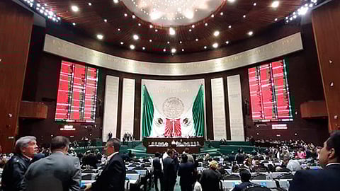 Fue avalada con 321 votos a favor (Foto: Twitter/@ALEIDAALAVEZ)