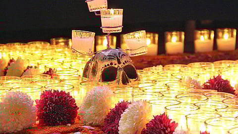 El Festival ha crecido notablemente, inició con 800 velas y ahora serán 50 mil, eran tres días de actividades y ahora son 7 (Foto Cortesía)