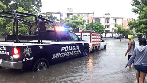 Agentes policiales se encuentran desplegados a fin de apoyar de manera inmediata a la población (Foto Cortesía)