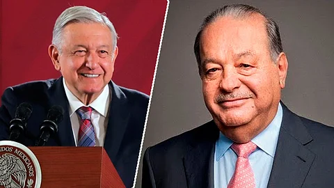 Carlos Slim anuncia millonaria inversión en el sexenio de AMLO