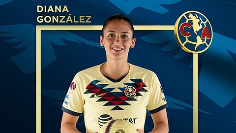 Diana González ganó el torneo Apertura 2018 con el América femenil (Foto: @AmericaFemenil)