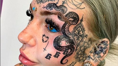 Ha invertido 26 mil dólares en tatuajes y más (Foto: @amber__luke)