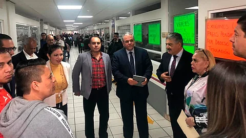 Uno de los compromisos que se hizo para reabrir la oficina fue el de atender la agenda de la delegación sindical (Foto: DIII6)