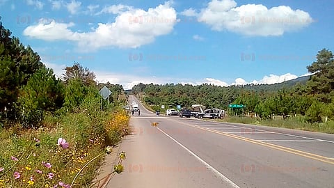 Los vecinos del lugar se percataron de la presencia de la unidad motriz (Foto: RED 113)
